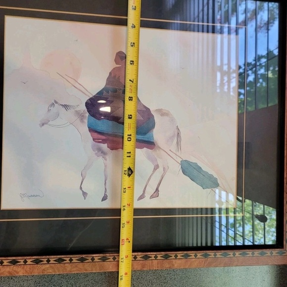 J Madden Southwest Art Print Framed 22 x 17 - Picture 7 of 9